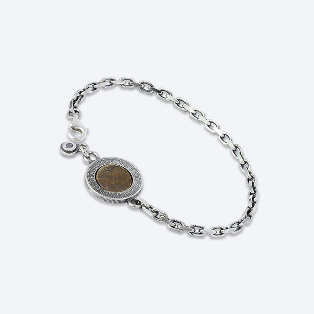 6pence Coin bracelet