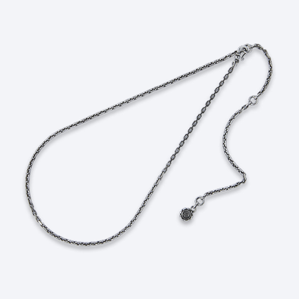 Cut Azuki Silver Chain