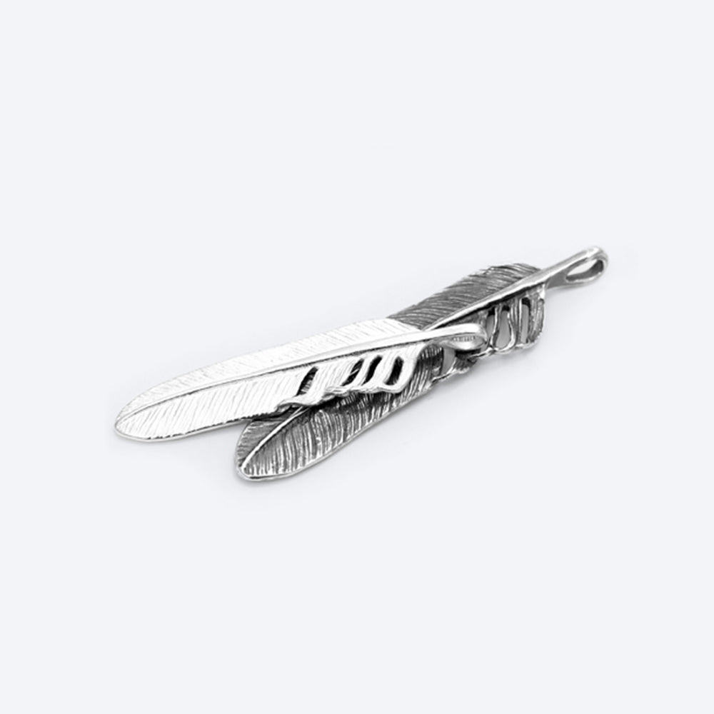 Feather pendant L